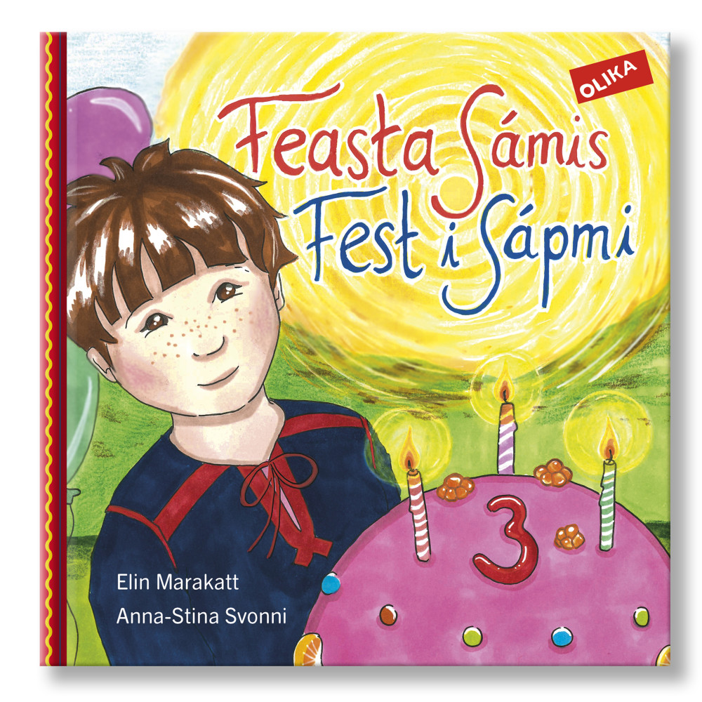 Produktbild för Fest i Sápmi-Feasta Sámis (inbunden)