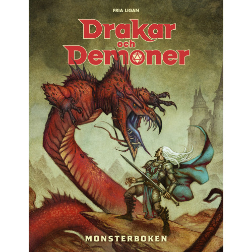 Magnus Seter Drakar och Demoner Monsterboken Standardutgåva (inbunden)