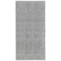 Produktbild för Matta långluggad modern grå 100x200 cm