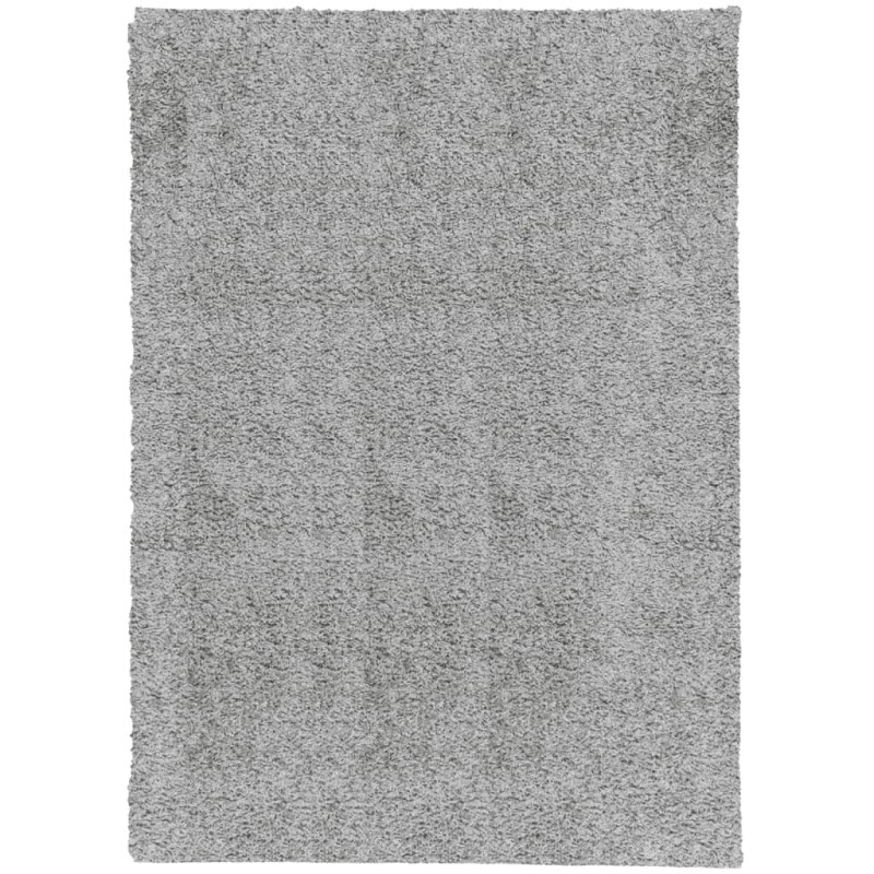 Produktbild för Matta långluggad modern grå 200x280 cm