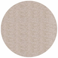 Produktbild för Matta långluggad modern beige Ø 100 cm