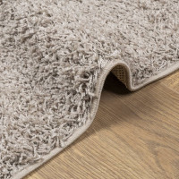 Produktbild för Ryamatta PAMPLONA lång lugg modern beige 120x170 cm