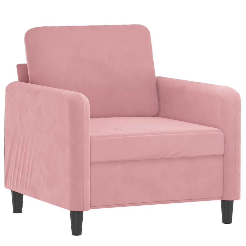 Produktbild för Fåtölj Rosa 60 cm sammet