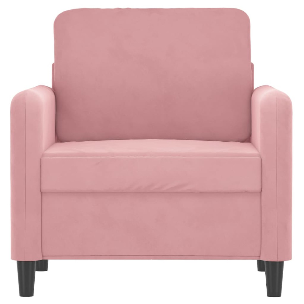 Produktbild för Fåtölj Rosa 60 cm sammet