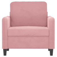 Produktbild för Fåtölj Rosa 60 cm sammet