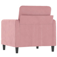 Produktbild för Fåtölj Rosa 60 cm sammet