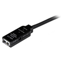 Miniatyr av produktbild för StarTech.com 10 m aktiv USB 2.0-förlängningskabel - M/F