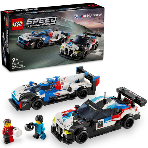 LEGO Speed Champions - BMW M4 GT3 och BMW M Hybrid V8 racerbilar 76922