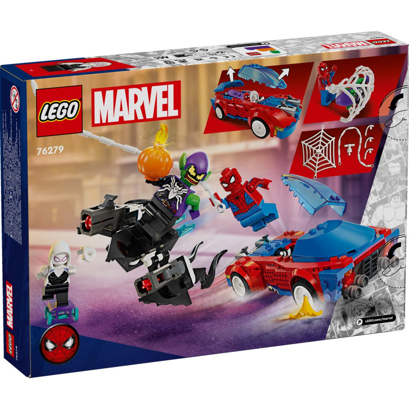 Produktbild för Marvel - Spider-Mans racerbil & Venom 76279