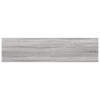 Produktbild för Vägghyllor 4 st grå sonoma 40x10x1,5 cm konstruerat trä