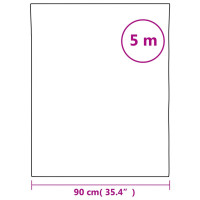 Produktbild för Fönsterfilm frostad vit 90x500 cm PVC