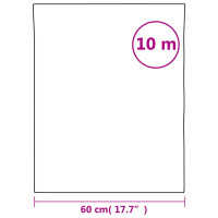 Produktbild för Fönsterfilm frostad vit 60x1000 cm PVC