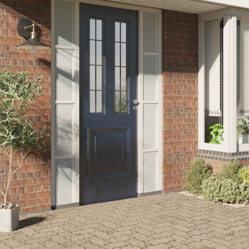 vidaXL Fönsterfilm frostad grå 45x2000 cm PVC - Övrigt inom inredning