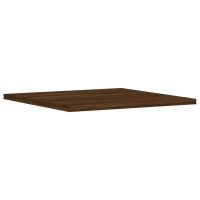 Produktbild för Vägghyllor 4 st brun ek 40x40x1,5 cm konstruerat trä