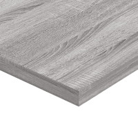 Produktbild för Vägghyllor 4 st grå sonoma 40x40x1,5 cm konstruerat trä
