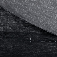 Miniatyr av produktbild för Bäddset mörkgrå 240x220 cm bomull
