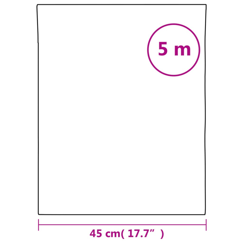 Produktbild för Fönsterfilm frostad vit 45x500 cm PVC