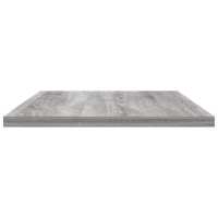 Produktbild för Vägghyllor 4 st grå sonoma 60x20x1,5 cm konstruerat trä