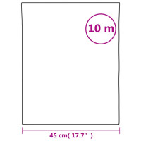 Produktbild för Fönsterfilm frostad transparent 45x1000 cm PVC