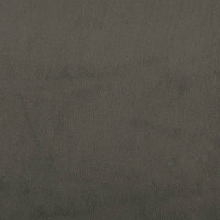 Produktbild för Bäddsoffa 2-sits mörkgrå sammet
