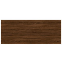 Produktbild för Vägghyllor 4 st brun ek 100x40x1,5 cm konstruerat trä