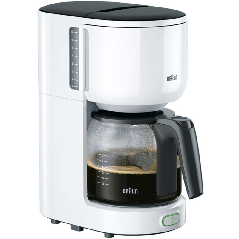 Produktbild för Kaffebryggare KF3100WH PurEase 10Koppars 1000W