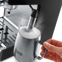 Produktbild för Espressomaskin Manual ECP33.21.BK Active Line inkl. mjölkskummare