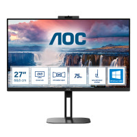 Miniatyr av produktbild för AOC V5 Q27V5CW/BK platta pc-skärmar 68,6 cm (27") 2560 x 1440 pixlar Quad HD LED Svart