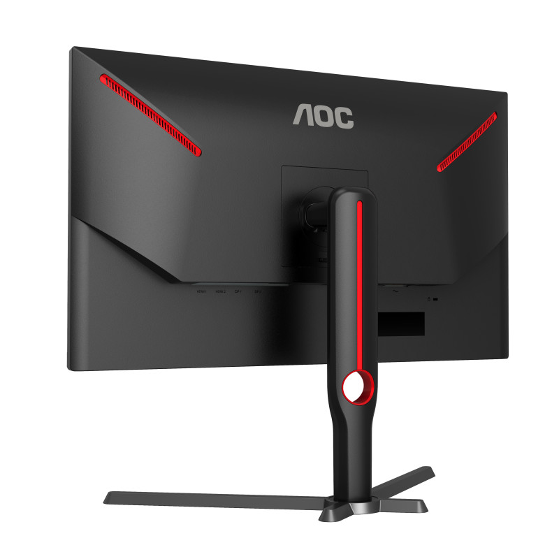 Produktbild för AOC G3 U27G3X/BK platta pc-skärmar 68,6 cm (27") 3840 x 2160 pixlar 4K Ultra HD LED Svart, Röd
