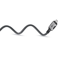 Produktbild för Goobay 70698 kabelomvandlare (hane/hona) USB C RJ-45 Svart, Silver