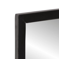 Produktbild för Spegel med hylla 80x8x55 cm glas och massivt mangoträ