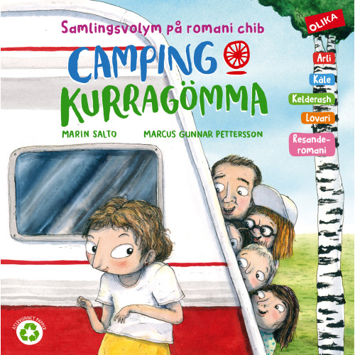 Marin Salto Camping & kurragömma på romani chib (5 varieteter) (inbunden, rom)