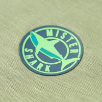 Produktbild för T-shirt för barn ljus khaki 128