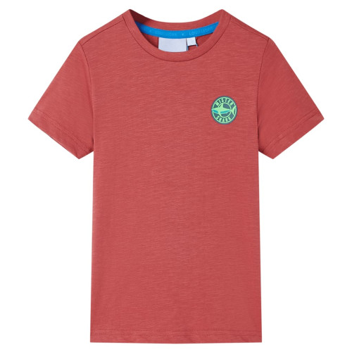 vidaXL T-shirt för barn paprika 116