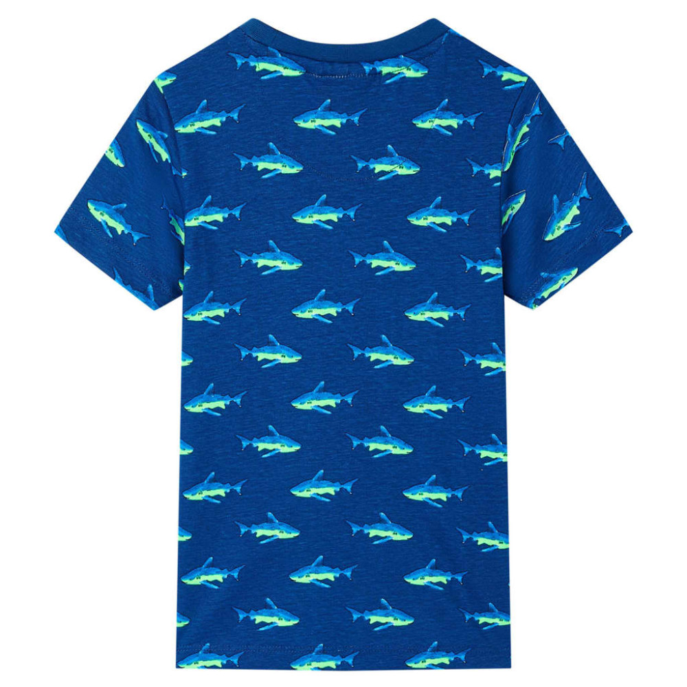 Produktbild för T-shirt för barn mörkgrå 92