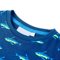 Produktbild för T-shirt för barn mörkgrå 92