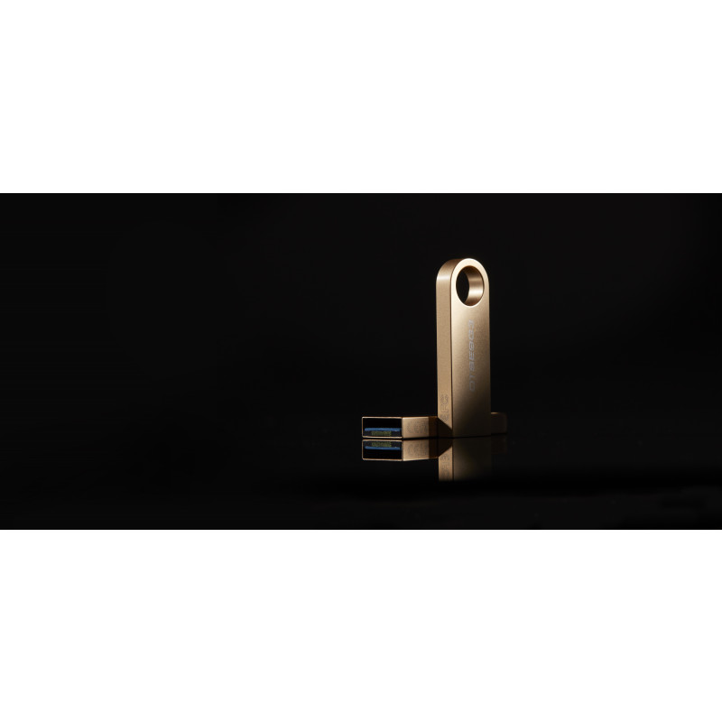 Produktbild för Kingston Technology DataTraveler SE9 G3 USB-sticka 128 GB USB Type-A 3.2 Gen 1 (3.1 Gen 1) Guld