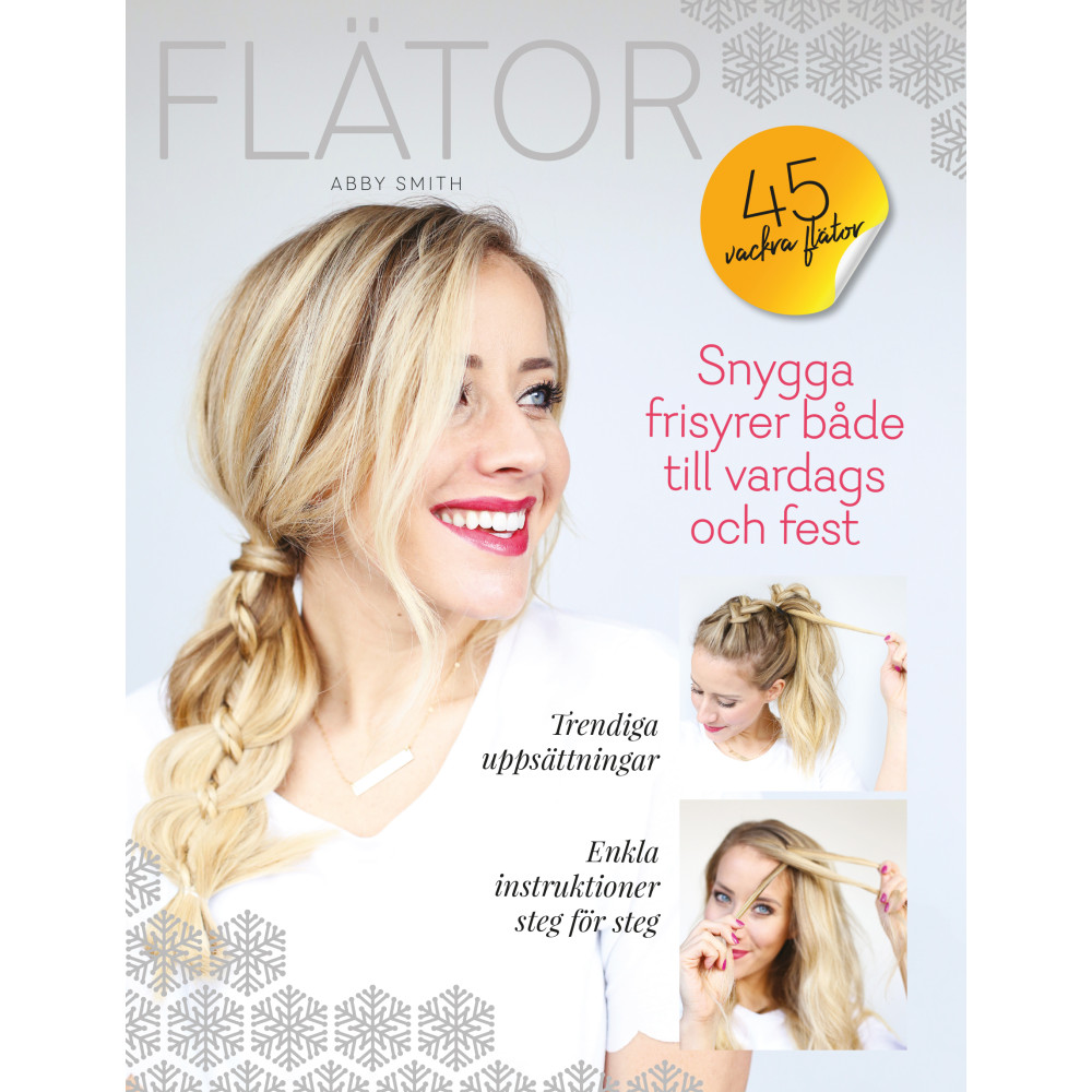 Produktbild för Flätor : 45 vackra flätor (häftad)