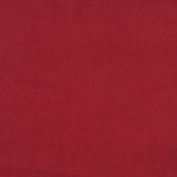 Produktbild för Bäddsoffa 2-sits med två kuddar vinröd sammet