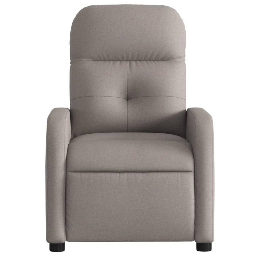 Produktbild för Reclinerfåtölj taupe tyg