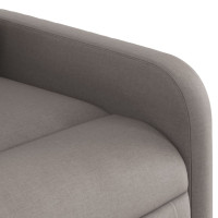 Produktbild för Reclinerfåtölj taupe tyg