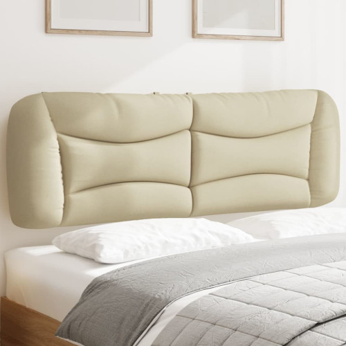 vidaXL Headboard Cushion "Hvar" Cream 160 cm Fabric