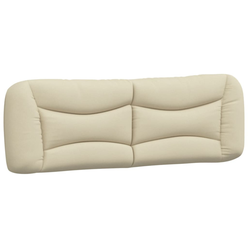 Produktbild för Headboard Cushion "Hvar" Cream 160 cm Fabric