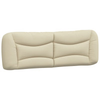 Produktbild för Headboard Cushion "Hvar" Cream 160 cm Fabric