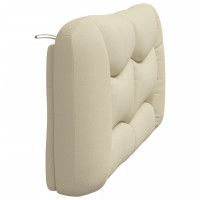 Produktbild för Headboard Cushion "Hvar" Cream 160 cm Fabric