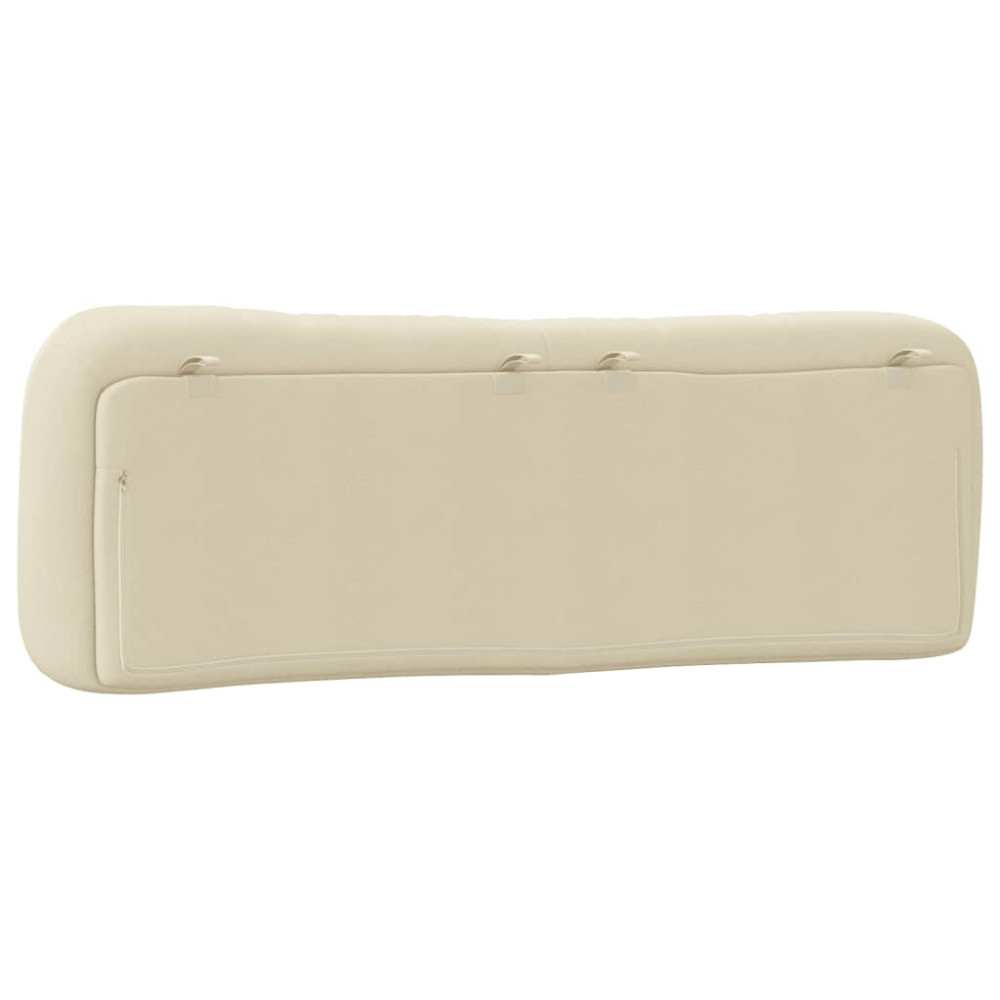 Produktbild för Headboard Cushion "Hvar" Cream 160 cm Fabric