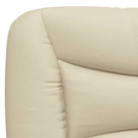 Produktbild för Headboard Cushion "Hvar" Cream 160 cm Fabric