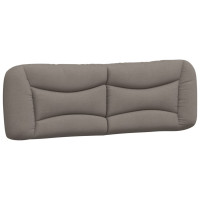 Produktbild för Headboard Cushion "Hvar" Taupe 160 cm Fabric
