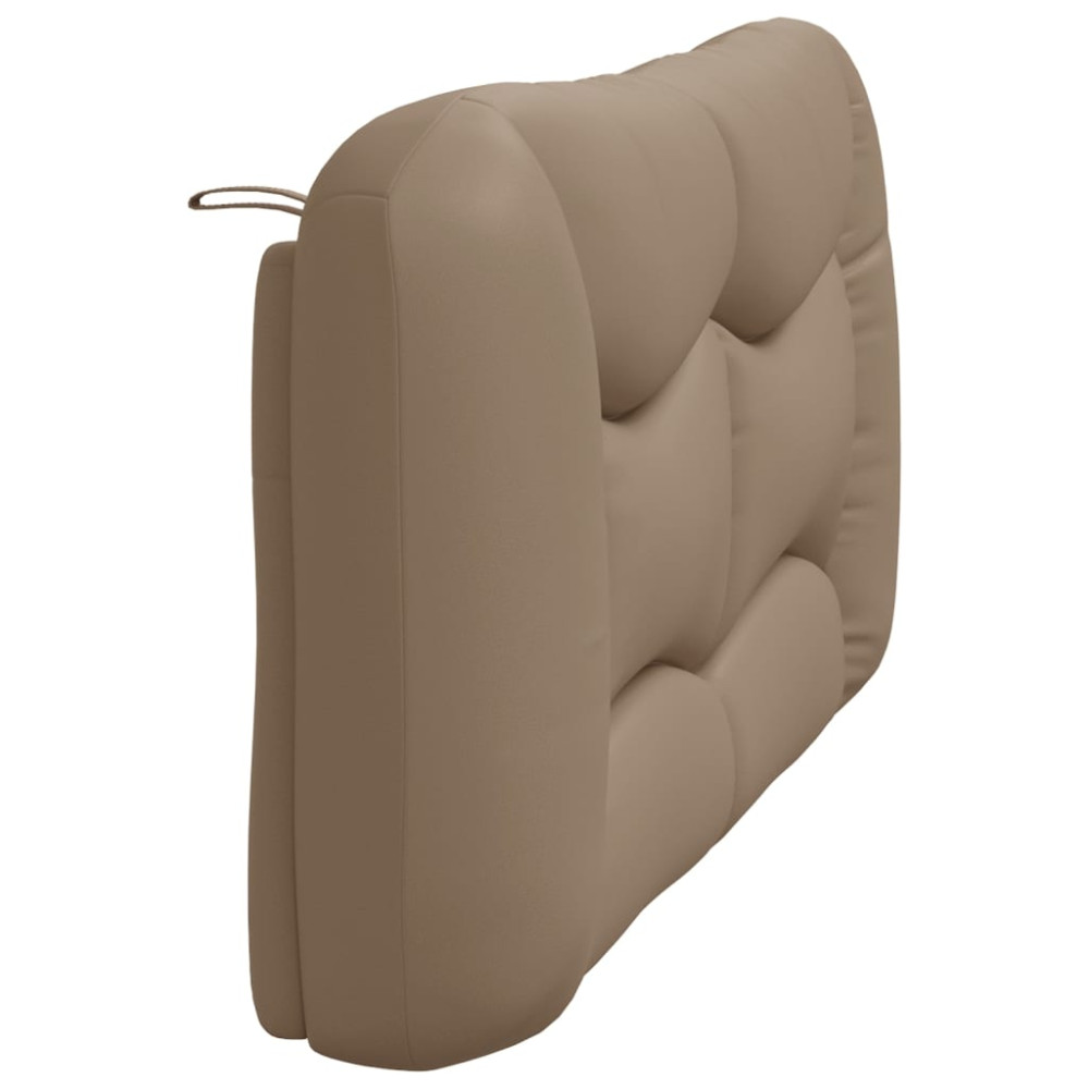 Produktbild för Headboard Cushion "Hvar" Cappuccino 160 cm Faux Leather