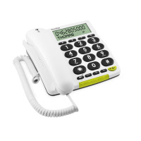 Produktbild för Doro 312cs Analog telefon Namn och uppringnings-ID Vit